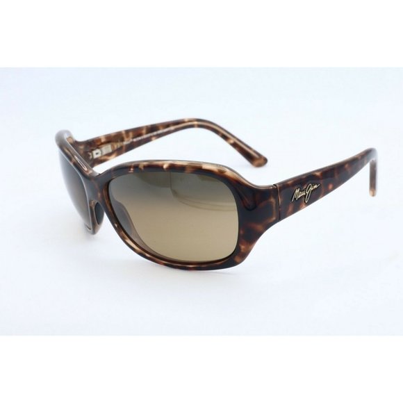 Maui Jim Pearl City MJ 214-10 Dark Tortoise Sunglasses Brown Polarized Lenses main image 6